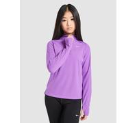 Nike Haut Dri-FIT Zippé Junior - Violet 13-15Y