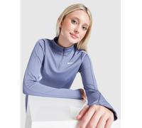 Nike Haut manches longues zippé 1/2 Junior Fille - Bleu 10-12Y