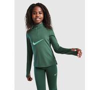 Nike Haut Swoosh Zippé 1/2 Fille Junior - Vert 7-8Y