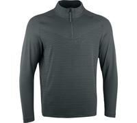 Nike - Haut "Vapor" avec demi-zip pour homme RW8506 (XXL) (Gris Fumée Foncé/Noir)