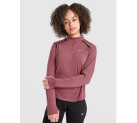 Nike Haut zippé 1/2 Fille Manches Longues Junior - Rouge 7-8Y