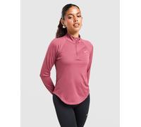 Nike Haut zippé 1/4 Running Tempo - Rose XS
