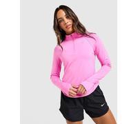 Nike Haut zippé 1/4 Running Tempo - Rose XS