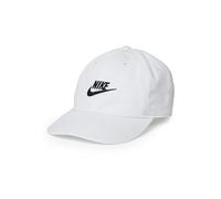Nike Headwear K NK Club Cap Us CB FUT WSH, White/Black, FB5063-100, 1SIZE