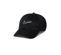 Nike Headwear U NK Club Cap U CB Swsh L, Black/Black, FB5369-010, S/M