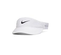 Visière de tennis Nike Dri-FIT ADV Ace pour femme Blanc/Anthracite/Noir L/XL