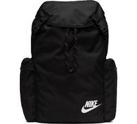 Nike Heritage Backpack, Sac de Sport Adulte Unisexe, Black/Black/White, 1size