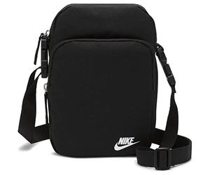 Nike Heritage Crossbody Mini Bag Sac à bandoulière, noir/blanc, Taille unique