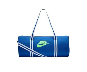 NIKE Heritage DB0492-480 Sac de sport unisexe rétro/vintage avec double poignées et bandoulière réglable/amovible, taille unique 30 l, bleu roi