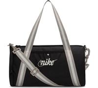 Nike Heritage DR6261 Sac de Sport rétro 13 l, Noir/Gris université/Blanc sommit, Taille Unique, Sportswear
