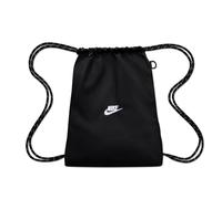 Nike Heritage Drawstring 2.0 Sac Unisexe pour Adulte, Noir/Blanc, Taille Unique