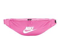 Nike Heritage Hip Pack Hip Bag Sac banane unisexe Rose de Chine Rose/blanc