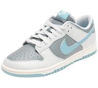 NIKE Homme Dunk Low Retro Sneaker, Photon Dust Denim Turq Smoke Grey Sail, 45 EU