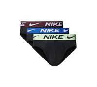 Nike Hip Brief 3PK sous-vêtements, Blk-BRLY Volt/GME RYL/Burg CRH WB, S Homme