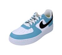 NIKE HJ9571-400 AIR Force One '07 Femme Denim Turq/Black-White-Cyber EU 40