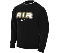 NIKE HM0177-010 M NSW SW AIR Crew FLC BB,Black Sweatshirt Homme Black/Metallic Gold Taille 2XL