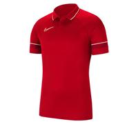Nike Homme Academy 21 Polo, University Red/White/Gym Red/White, M EU