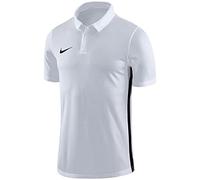 Nike Homme Academy18 Polo d entrainement, White/Black/(Black), S EU
