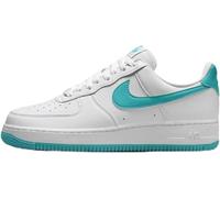 Nike Homme Air Force 1 '07, Blanc/Blanc/Volt/Poussière Cactus, 37.5 EU