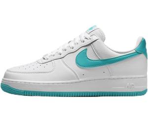 Nike Homme Air Force 1 '07, Blanc/Blanc/Volt/Poussière Cactus, 37.5 EU