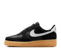 Nike Homme Air Force 1 '07 LV8 Sneaker, Black Summit White Gum Light Brown, 40 EU