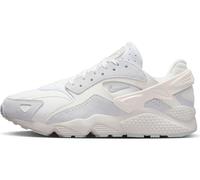 Nike Homme Air Huarache Runner Sneaker, Summit White/Metallic Silver-White, 42.5 EU