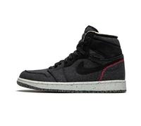 Nike Homme Air Jordan 1 High Zoom SH Chaussure de Basketball, Black Flash Crimson Wolf Grey, 43 EU