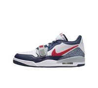 Nike Homme AIR Jordan Legacy 312 Low Sneaker, White Varsity Red Midnight Navy, 44.5 EU