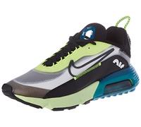 Nike Homme Air Max 2090 Sneaker, Blanco/Negro-Volt-Valerian Blue, 42.5 EU