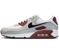 Nike Homme Air Max 90 Sneaker, White/Black-Dark Team Red-Pure Platinum, 42.5 EU