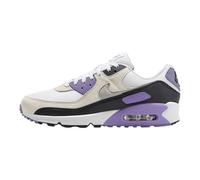 NIKE Homme Air Max 90 Sneaker, White Smoke Grey Dusty Amethyst, 44 EU