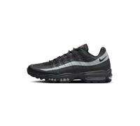 Nike Homme Air Max 95 Ultra Sneaker, Black Black Wolf Grey University Red, 44 EU
