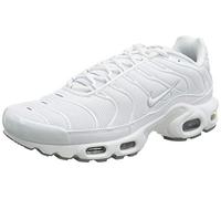 NIKE Homme Air Max Plus Baskets, White/Black/Cool Grey, 41 EU