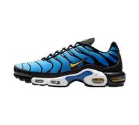NIKE Homme Air Max Plus OG Sneaker, Black Chamois Sky Blue Hyper Blue, 43 EU