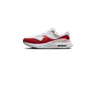 NIKE Air Max SYSTM Baskets pour homme, blanc/rouge, 41 EU