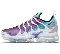 Nike Homme Air Vapormax Plus Sneaker, White/Fierce Purple-Aurora Green-Black, 42.5 EU