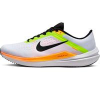 Nike Homme Air Winflo 10 Running Shoe, White/Black-Volt-Laser Orange, 44 EU