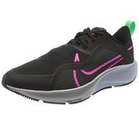 Nike Homme Air Zm Pegasus 37 Shield Running Shoe, Black/Pink Blast-Iron Grey-OBS, 43 EU