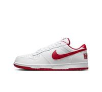 NIKE Homme BIG Low Sneaker, White Gym Red, 41 EU