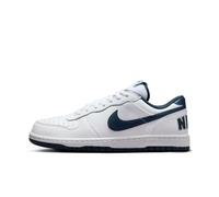 NIKE Homme BIG Low Sneaker, Blanco (White/Midnight Navy), 41 EU