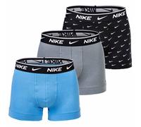 Nike Homme Boxer , 3er Paquet - Caleçons, Logo Ceinture, Coton Stretch