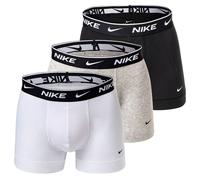 Nike Homme Boxer , 3er Paquet - Caleçons, Logo Ceinture, Coton Stretch