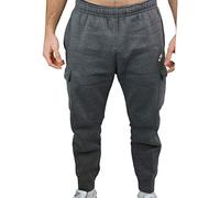 Nike Homme Club Cargo Bb Pantalon de surv tement, Charcoal Heathr/Anthracite/White, XXL EU