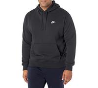 Nike Sportswear Club Fleece Pullover Hoodie Mens Noir/Blanc L Male