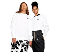 Nike Homme Club Sweatshirts, Blanc (White), L EU