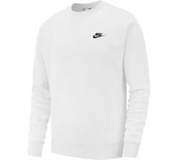 Nike Homme Club Sweatshirts, Blanc (White), L EU
