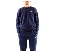 Nike Homme Club Sweatshirts, Midnight Navy/White, M EU