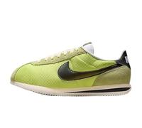 NIKE Homme Cortez TXT Sneaker, Lt Lemon Twist Black Coconut Milk White, 38.5 EU