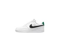 Nike Homme Court Vision Chaussure de Course, Blanc Malachite, Blanc, Noir, 45 EU