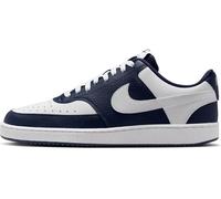 Nike Homme Court Vision LO Sneaker, Midnight Navy White, 43 EU